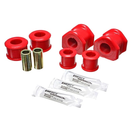 Omnisports Rear Sway Bar Bushing for 2011-2013 Ford Mustang - Red, Polyurethane OM1852733