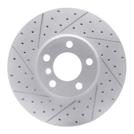 Dynamic Friction Co DFC Geoperformance Rotor - Drilled and Slotted 830-31144L