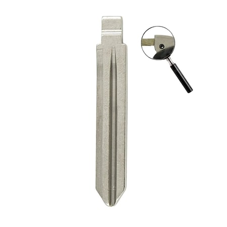 Aks Keys 2010 - 2013 Kia Soul Wagon (5 Doors) Flip Key Blade (Type B) BL-KIA-18