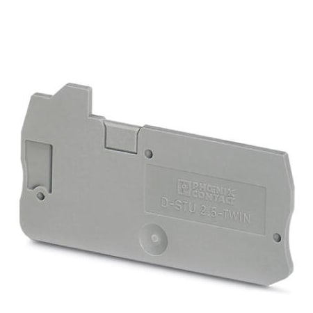 Phoenix Contact D-STU 2 5-TWIN End cover length: 65.3 3033045