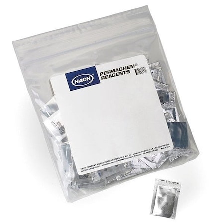 Hach EDTA Reagent Powder Pillows, Pack, PK100 700599