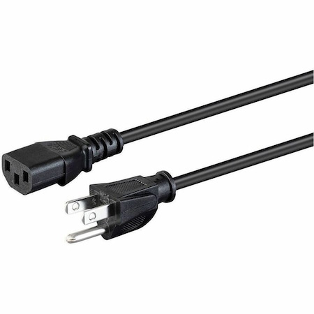 Monoprice Power Cord - NEMA 5-15P to IEC 60320 C13_ 18AWG_ 10A/1250W_ 125V_ 3-Pr 35121