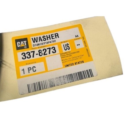 Caterpillar WASHER, CATERPILLAR OEM 3378273 3378273