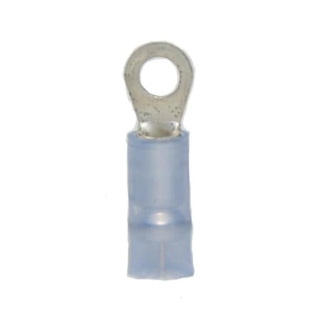 Hillsdale Terminal Ring Terminal, #6 Stud Size, 14 AWG, 600 V, Nylon Insulated, 500 PK 30085