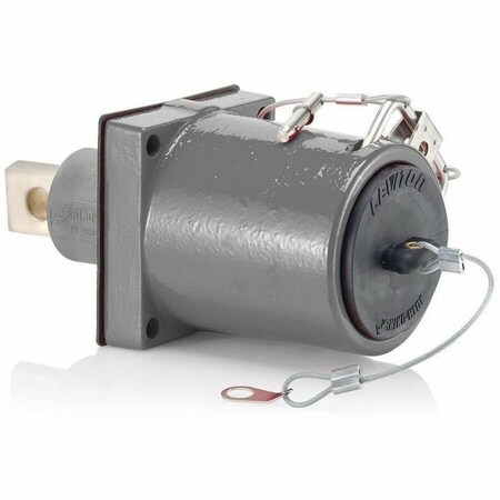 Leviton Electrical Receptacles 49 Series 1 Hole Bus Bar Fml Recep Gray 49FR1-XGY