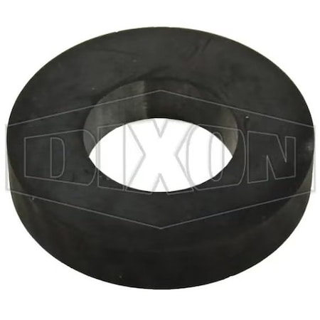 Dixon Valve Seal, For Use with 1-1/2 in Domestic Brass Angle Hose Valves, Rubber AV150-RBR