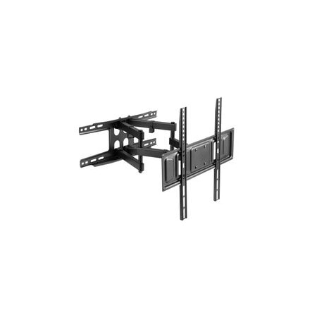Cable Wholesale TV Mount for 32 to 70 Inch Television w/ 18.4 inch Full Motion Arm, 400x400 max VESA, Black 8212-13262BK