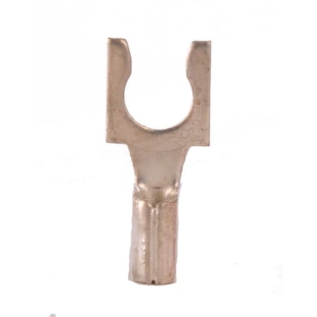 Hillsdale Terminal Fork Terminal, #10 Stud Size, 18 AWG, 600 V, 1000 PK 10071BZ