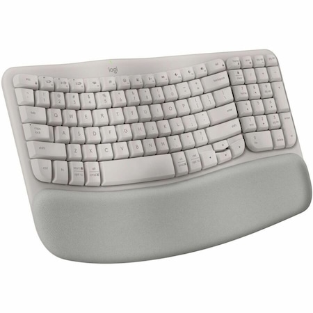 Logitech Wave Keys Ergo Keyboard Sand 920-013925