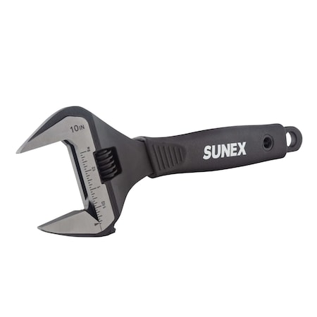 Sunex 10 in Wide Jaw Adjustable Wrench 1-15/16 in (51Mm) 9613