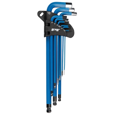 Performance Tool 9-Piece Metric Long Arm Hex Key Set W80201