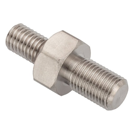 Zoro Select Male-Male Hex Adapter ZTAEM12FXM10F-316