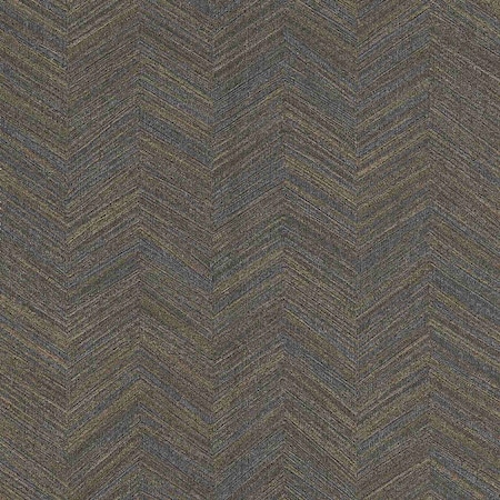 York Wallcoverings Raised Chevron Royal Blue Wallpaper SI25364