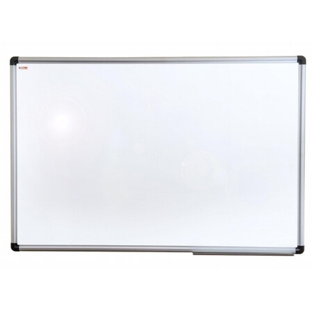 Officespace Viztex Porcelain Magnetic Dry Erase Board with Aluminium Frame, 24 x 18 in. OF729647