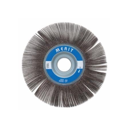 Merit Abrasives High Performance Flap Wheels, 5 in x 1 1/2 in, 40 Grit, 12,000 rpm 481-08834122063