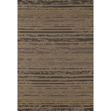 Standalone 8 x 11 ft. Plymouth Collection Complete Flat Woven Indoor & Outdoor Area RugBeige ST758369