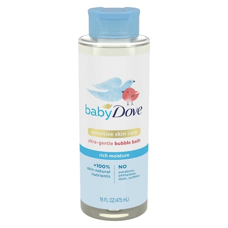 Baby Dove Rich Moisture Bubble Bath, 16 Ounce, 4PK 69982154