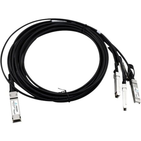 Axiom 40GBASE-CR4 QSFP+ TO 4 10GBASE-CU SFP+ PASSIVE DAC NETAPP COMPATIBLE 5M X66120-5-AX