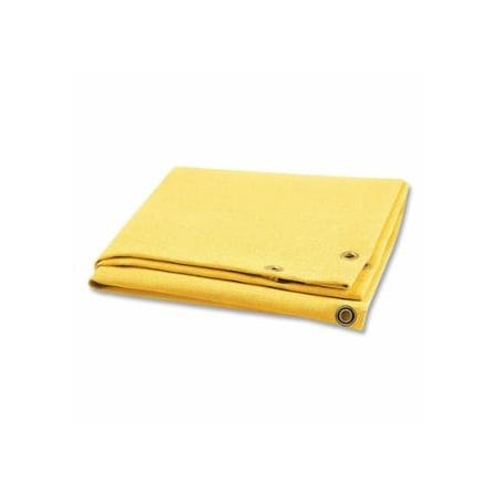 Best Welds Welding Blanket, 10 ft W, 10 ft L, Fiberglass, Yellow, -40 Degrees F to 300 Degrees F 902-AC2300-24-10X10