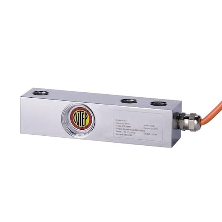 Prime Systems Shear Beam Load Cell Stainless Steel Moisture Sealed, 5000 LB, NTEP PS-GX-1