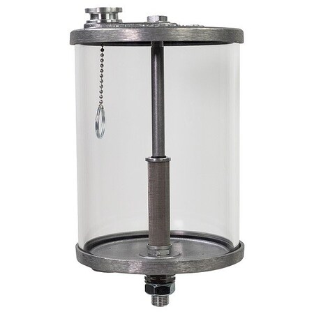 Ldi Industries Gravity Feed Oil Reservoir, Alum, 5/8"UNF R112-08F
