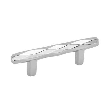 Amerock St. Vincent 3 in 76 mm Center-to-Center Polished Chrome Cabinet Pull BP3664626