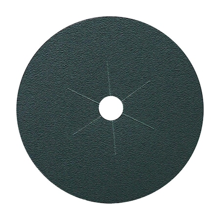Fast Fans 7 in. Silicon Carbide Center Mount Floor Sanding Disc 24 Grit Extra Coarse, 25PK FA2189008