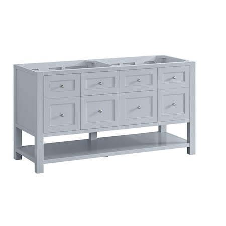 James Martin Vanities Breckenridge 60 in. Double Vanity, Serenity Blue 330-V60D-SRB