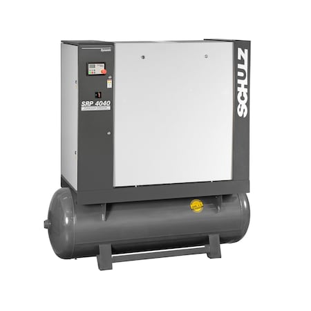 Schulz 40HP / 120 gallons - 150 CFM - Rotary Screw Compressor 230V Three Phase 970.3977-0