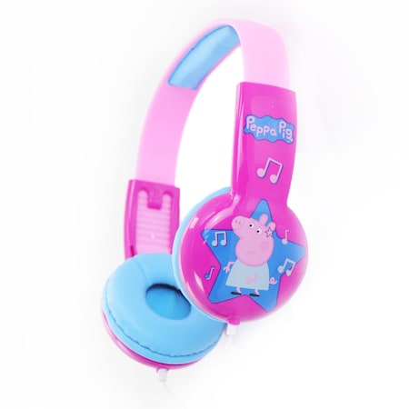 Peppa Pig Kid-Safe Volume Limiting Headphones in Pink HP2-03708