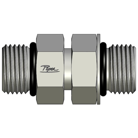 Piper Male O-Ring Boss to Male O-Ring Boss Adjustable Straight Union 0705-06-06