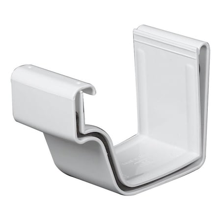 Euramax Amerimax Roofing Fabric, 5 in Gutter, Vinyl, White M0608