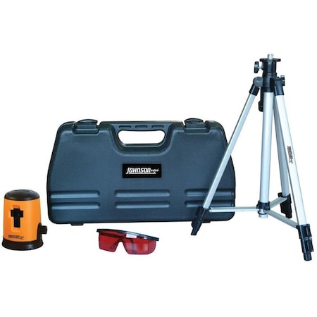 Johnson Level & Tool Johnson 40-0921 Laser Level Kit, Red Laser 40-0921