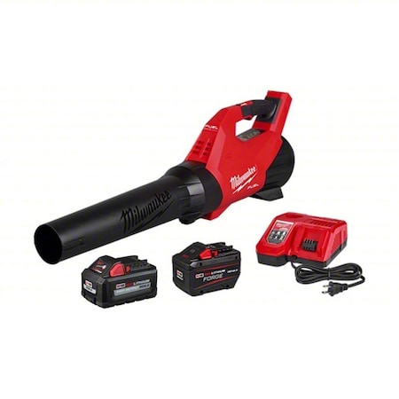 Milwaukee Tool M18(TM) Cordless Blower Kit, 500 cfm, 120 mph, Battery Included, 54 dBA 3017-21HD, 48-11-1865