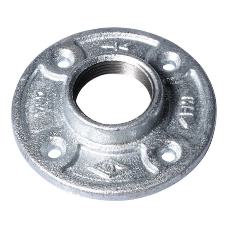 Prosource Exclusively Orgill Floor Flange, 114 in, 42 in Dia Flange, FIP, 4Bolt Hole 27-11/4G