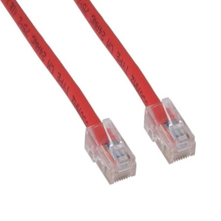 Sanoxy 100ft Cat5e 350 MHz UTP Assembled Ethernet Network Patch Cable, Red SNX-CBL-LDR-C5102-70HD