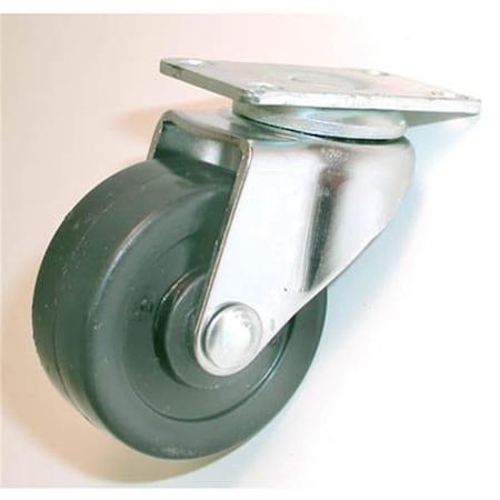 Hd 2 in. Swivel Plate Utility Caster 100 lbs. Load Rating JH2 S