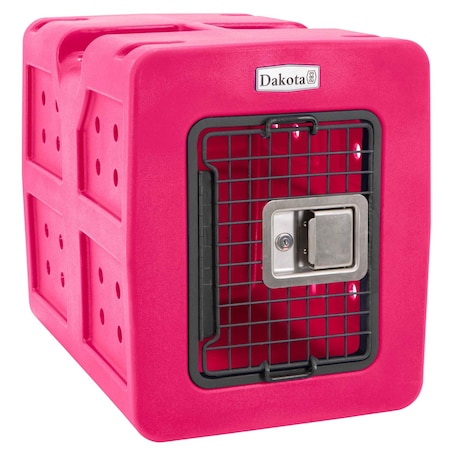 Dakota 283 G3 Framed Door Kennel - Small - Pink D2-G3SML-SGN-PINK