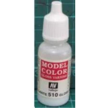 Vallejo Paint 70510 Model Color 80 - Gloss Varnish- 17 ml Gc VJP70510