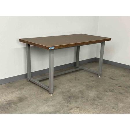 Stackbin Bolted Workbenches, 72"W, Adj. H, 1000lb H7236-1005-VB