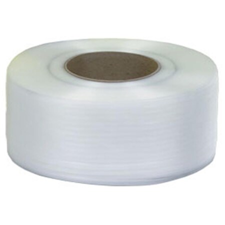 Pac Strapping Products Polypropylene Strapping 0.38 in. x 0.022 in. x 12,900 ft. - White, 8 x 8 in. Core 185621WH