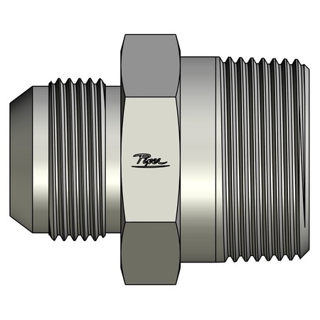 Piper 1in. Male JIC X 1-1/4in. Male Pipe, Straight 0100-16-20