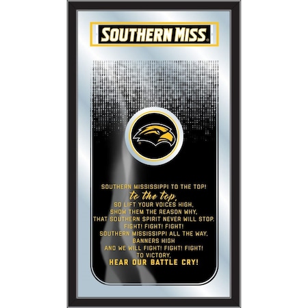 Holland Bar Stool Co Southern Miss 26" x 15" Fight Song Mirror MFghtSouMis