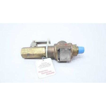 Farris RELIEF VALVE 225PSI 1/2IN X 0.110I X 3/4IN 1896M2-M40