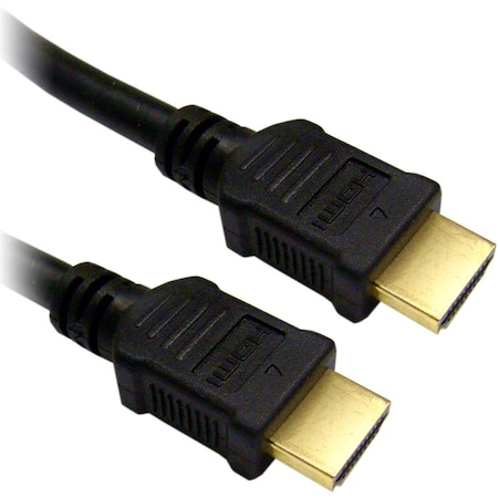 Cable Wholesale HDMI Cable; High Speed with Ethernet; HDMI Male; 24 AWG; CL2 rated; 35 foot 10V3-41135