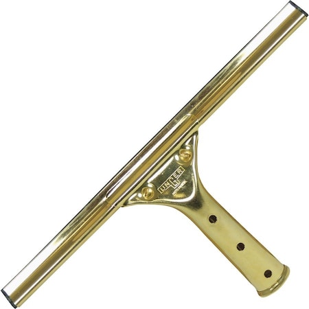 Unger UNGER Gold 12" Brass Window Squeegee GS300