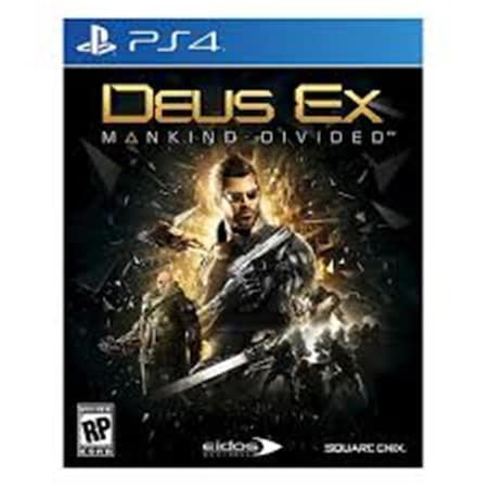 Square Enix Deus Ex Mankind Launch PS4 Games 91636