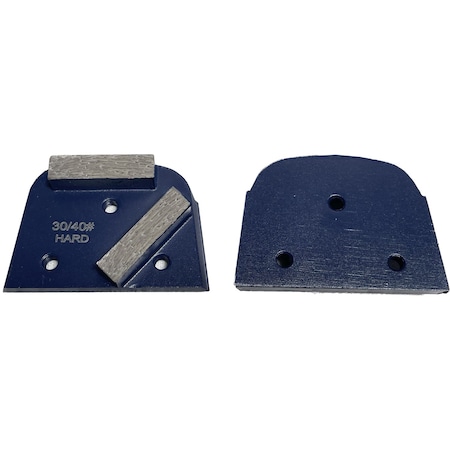Vantage Product Diamond Grinding Disc for Lavina Grinders, 2 Bar Segment, 30/40 Grit, Hard Bond M-LAV-2B3040-H