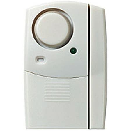 Ge GE Magnetic Window or Door Alarm, Battery Operated with On/Off Indicator Light 56789