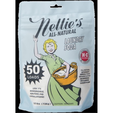 Nellie&Aposs Clean Nellies Laundry Soda 50 Load Pouch NLS-50
